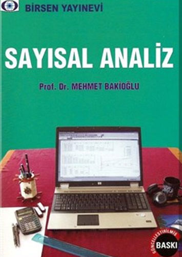 Sayısal Analiz Mehmet Bakioğlu