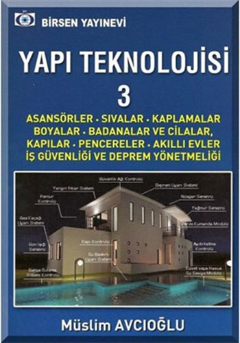 Yapı Teknolojisi 3 Müslim Avcıoğlu