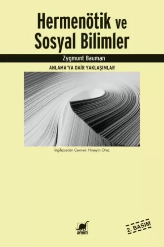 Hermenötik ve Sosyal Bilimler Zygmunt Bauman