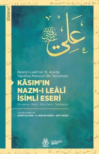 Kāsım'ın Nazm-ı Leâlî İsimli Eseri Âdem Ceyhan