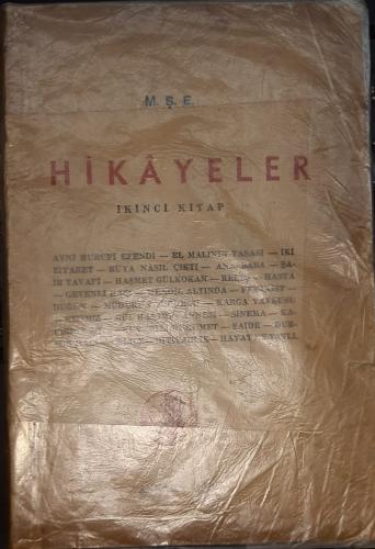 M.Ş.E. Hikayeler - İkinci Kitap